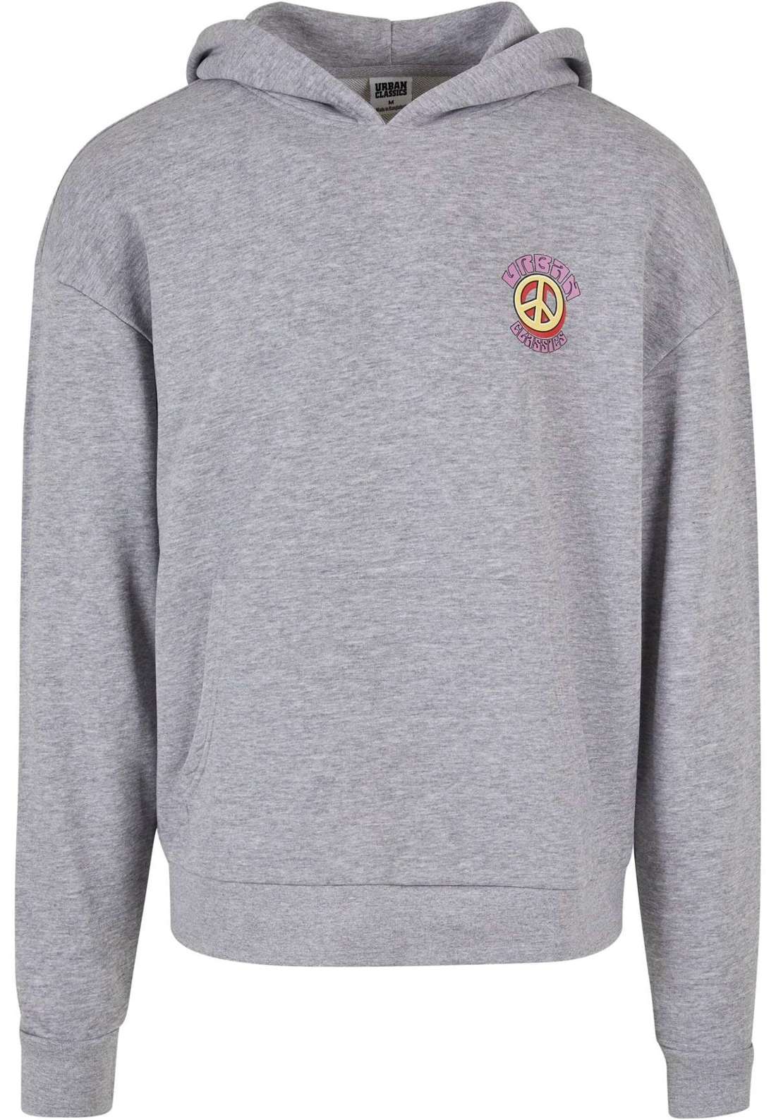 толстовка Urban Classics Herren Big Peace Hoody