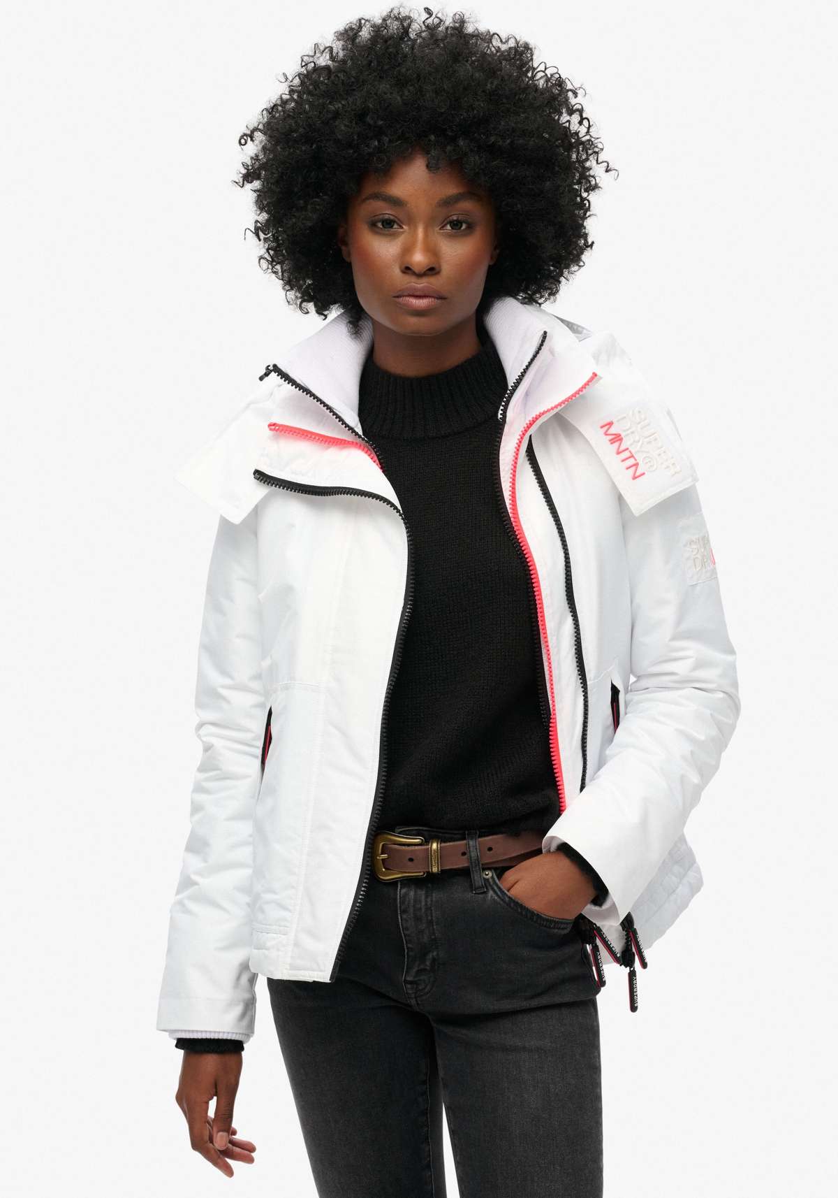 Уличная куртка с капюшоном HOODED MTN WINDBREAKER JACKET