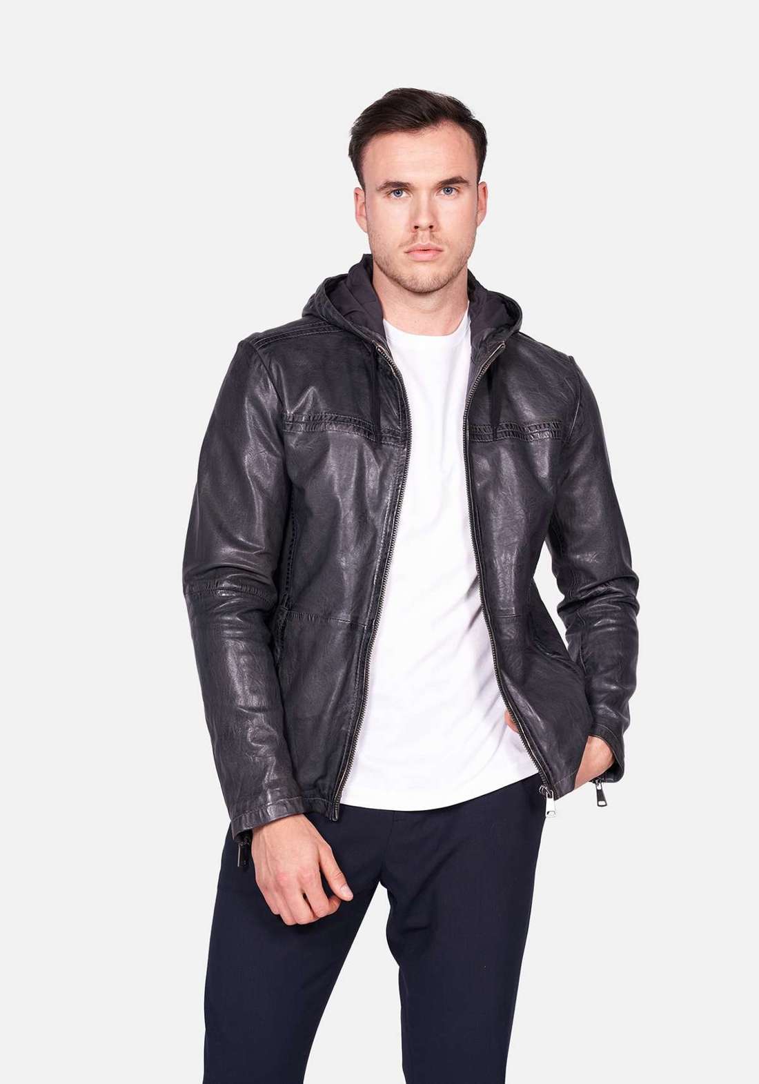 Кожаная куртка The Hood-FN SF