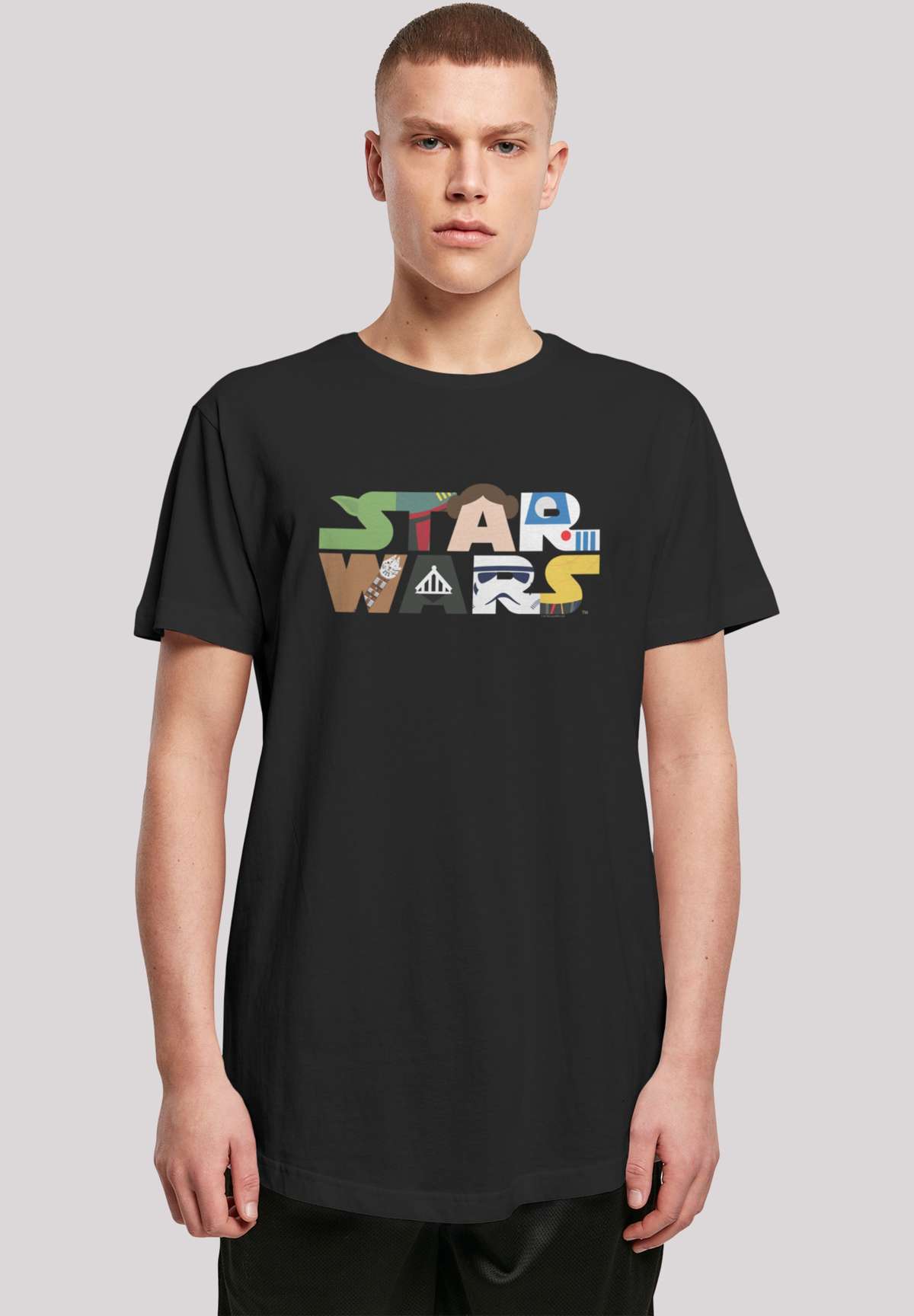 футболка Star Wars Character Logo