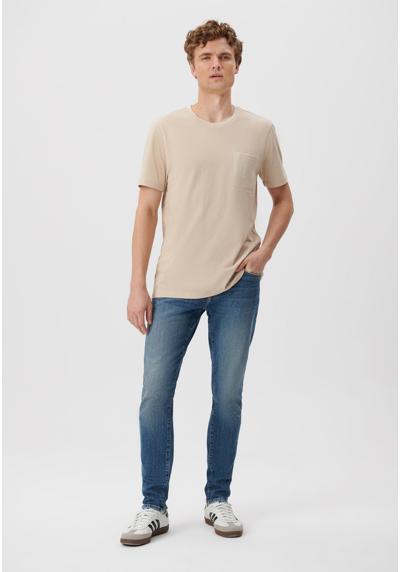 рубашка с круглым вырезом POCKET TEE