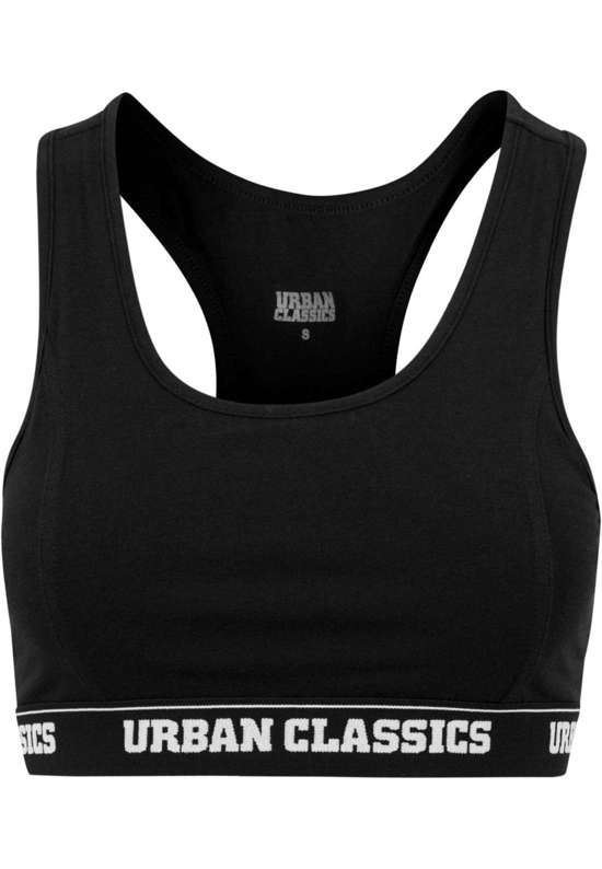 бюстгальтер-футболка Urban Classics Damen Ladies Logo Bra