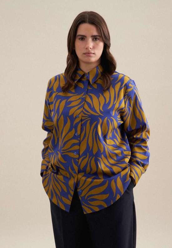 Рубашка-блузка Schwarze Rose