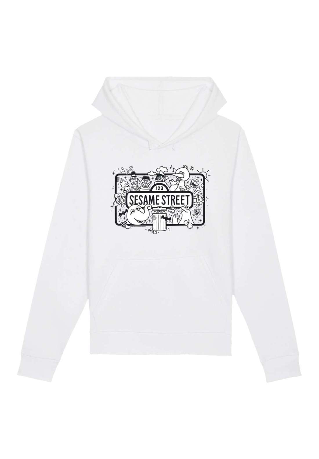 Толстовка с капюшоном Sesamstraße Sesame Team