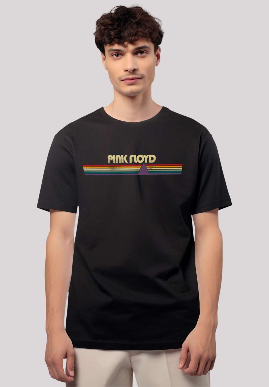 футболка Pink Floyd Prism Retro Stripes