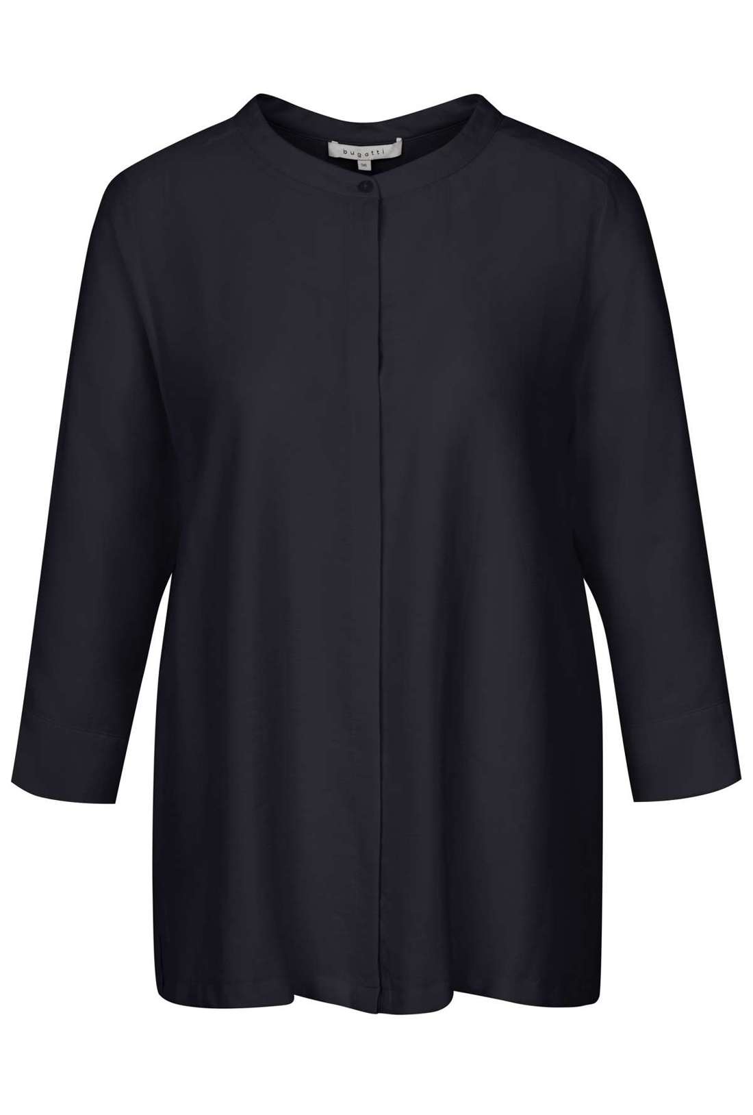 Блузка с длинными рукавами и круглым вырезом