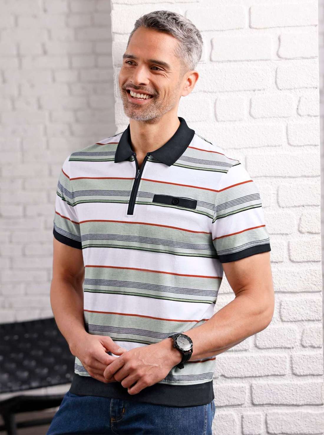 рубашка поло Poloshirt Halbarm