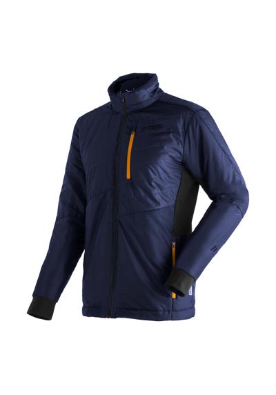 Лыжная куртка, мужская куртка для беговых лыж, утепленная куртка для активного отдыха с 3 просторными...