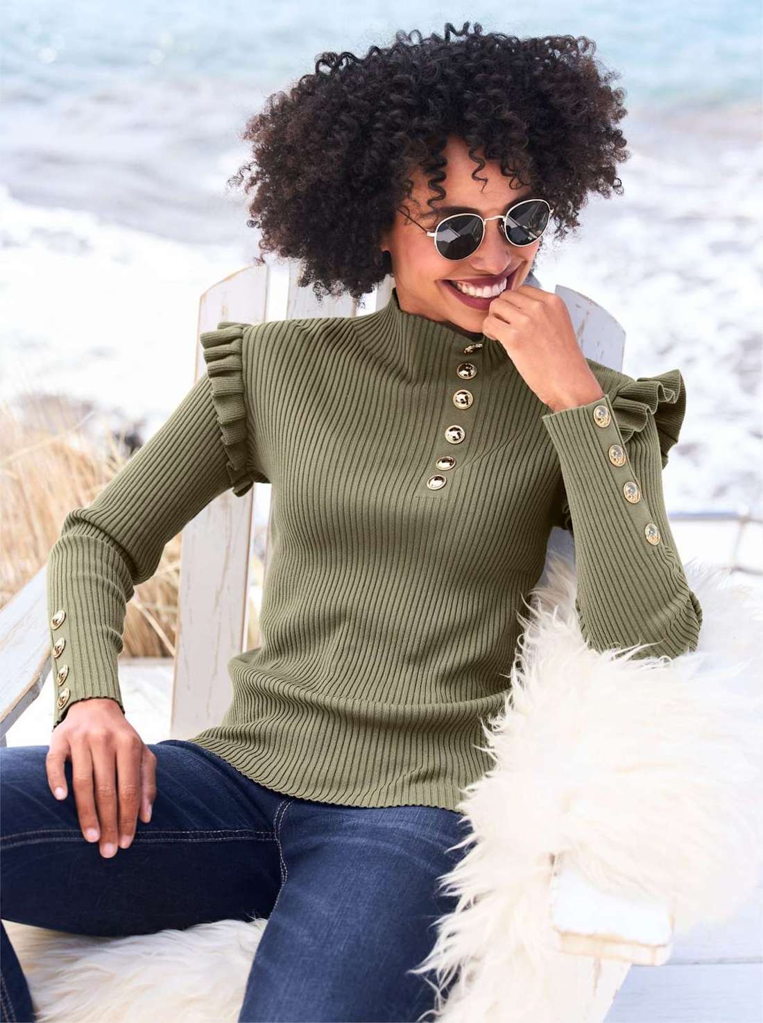 Вязаный свитер Pullover