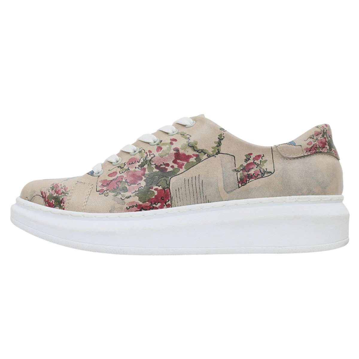 кроссовки на платформе Damen Myra Paperflower Vegan Damen Sneaker / female