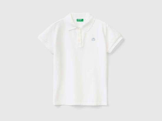 Рубашка-поло с вышивкой логотипа на груди