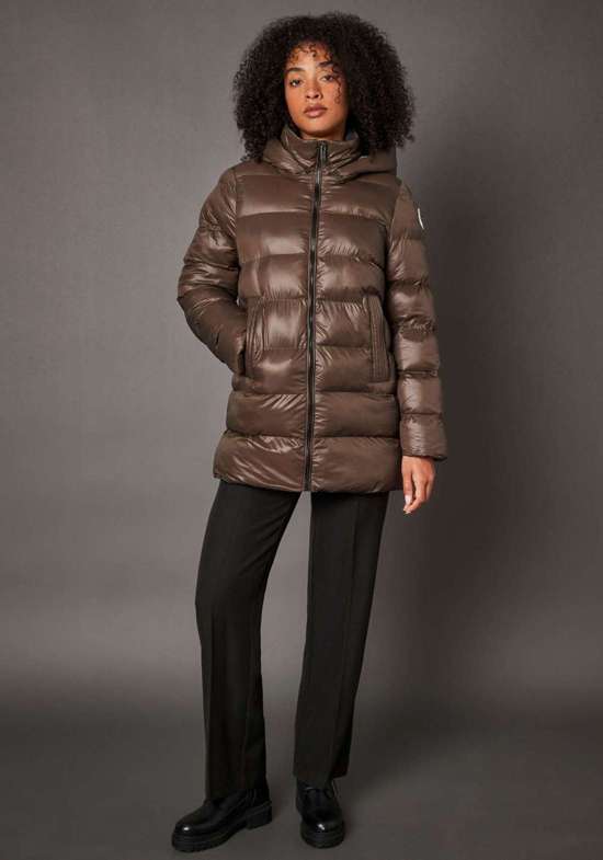 Стеганая куртка с капюшоном LS N JK La44ra