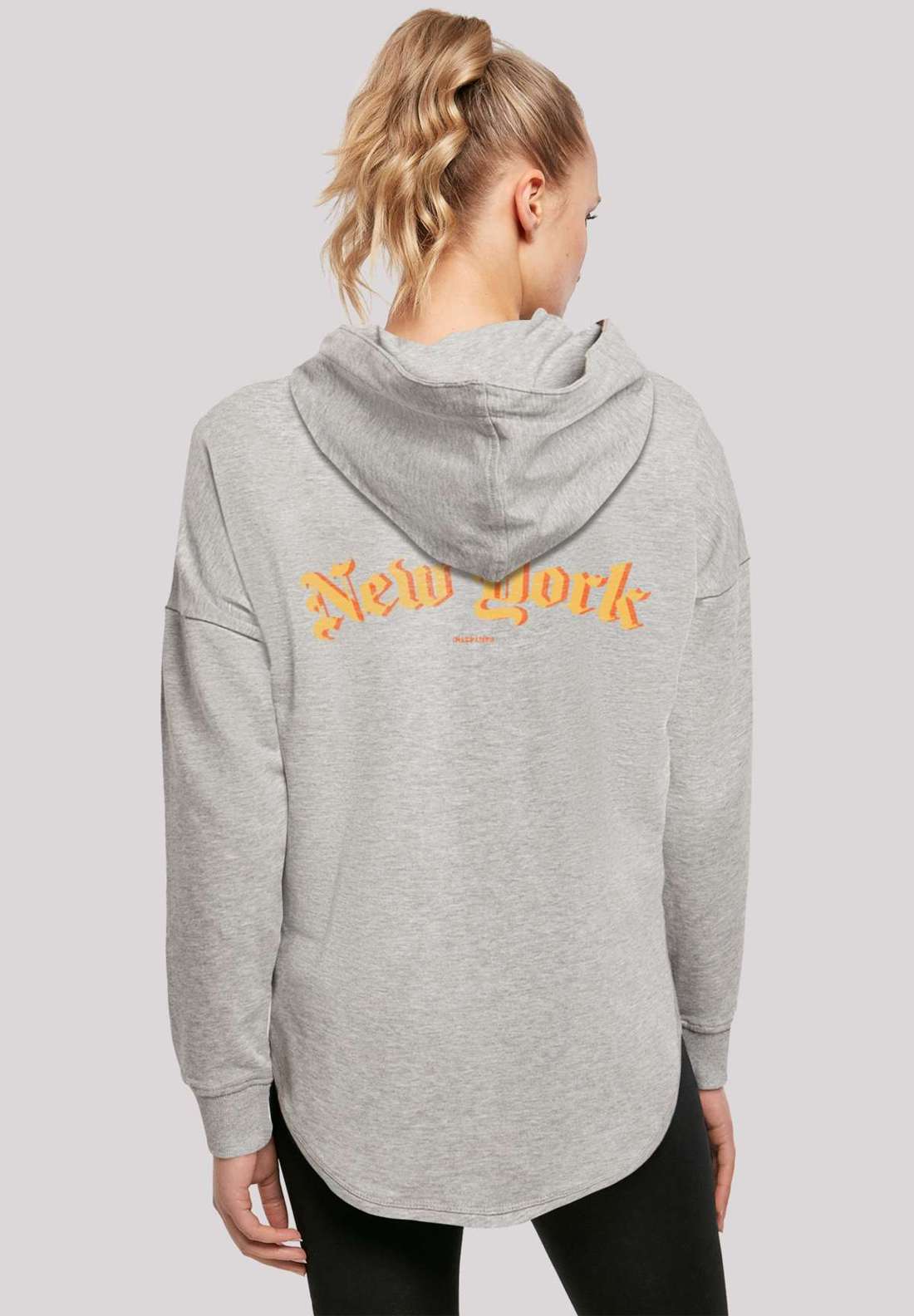 Толстовка с капюшоном New York Orange OVERSIZE HOODIE