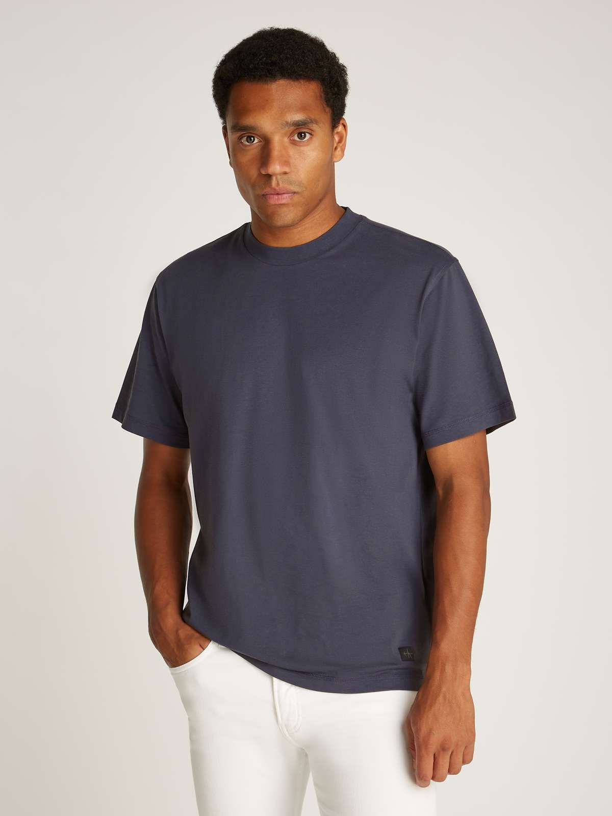Футболка с нашивкой-логотипом WOVEN LABEL RELAXED TEE