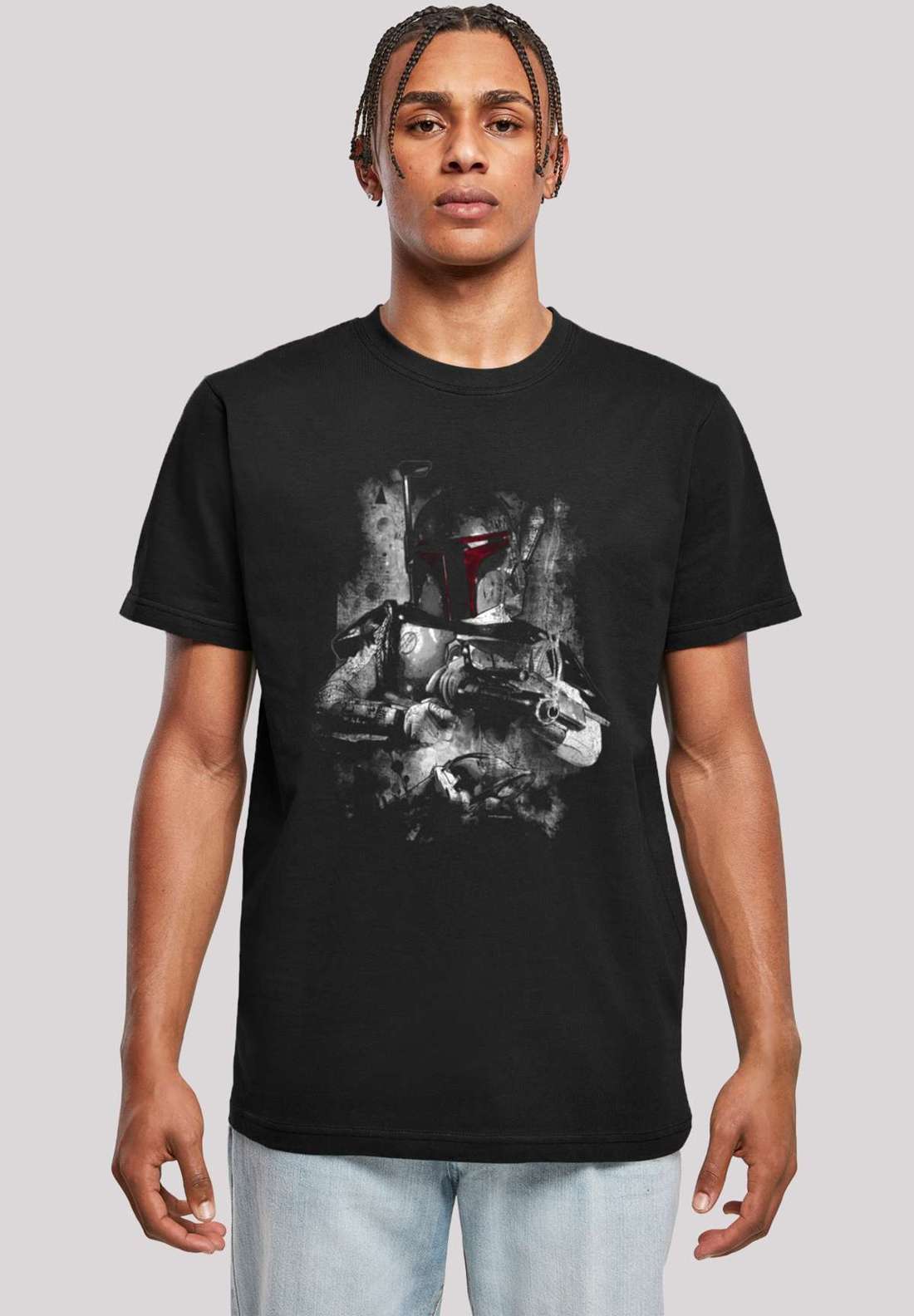 футболка Star Wars Boba Fett Distressed