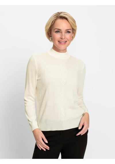 Свитер с воротником-стойкой Pullover