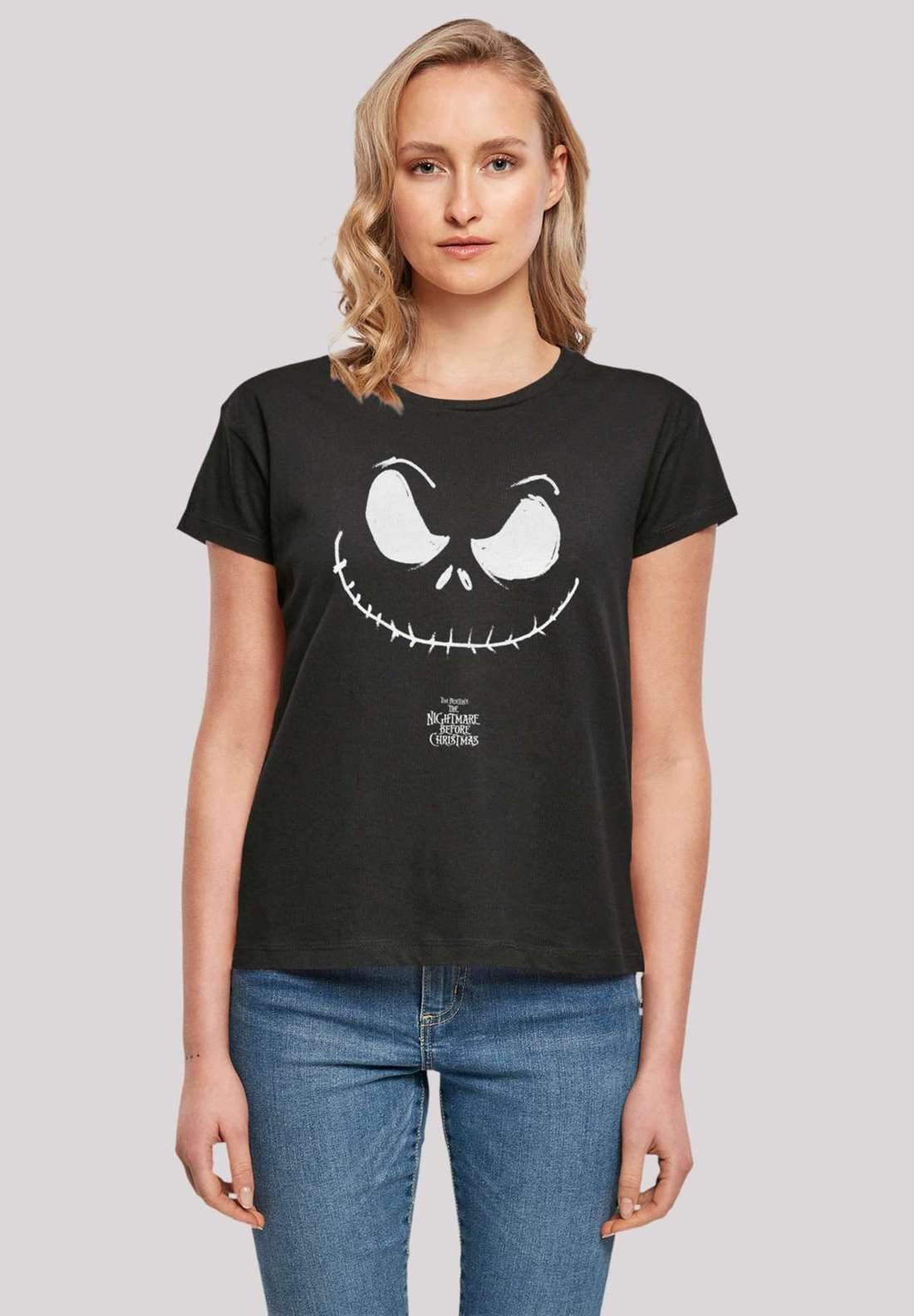 футболка Disney Nightmare Before Christmas Jack Face