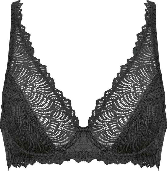 Бюстгальтер на косточках с изысканной вышивкой