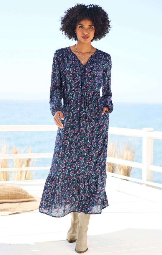 Платье-рубашка Druck-Kleid