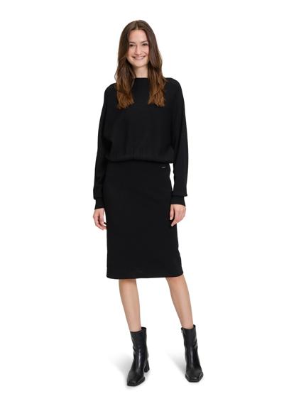 Трикотажное платье Betty & Co Strickkleid mit Fledermausarmeln
