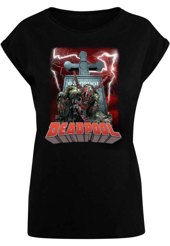 футболка Damen Ladies Deadpool - Grave T-Shirt