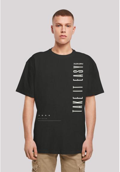 футболка Take It Easy OVERSIZE TEE