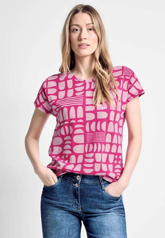 рубашка с круглым вырезом