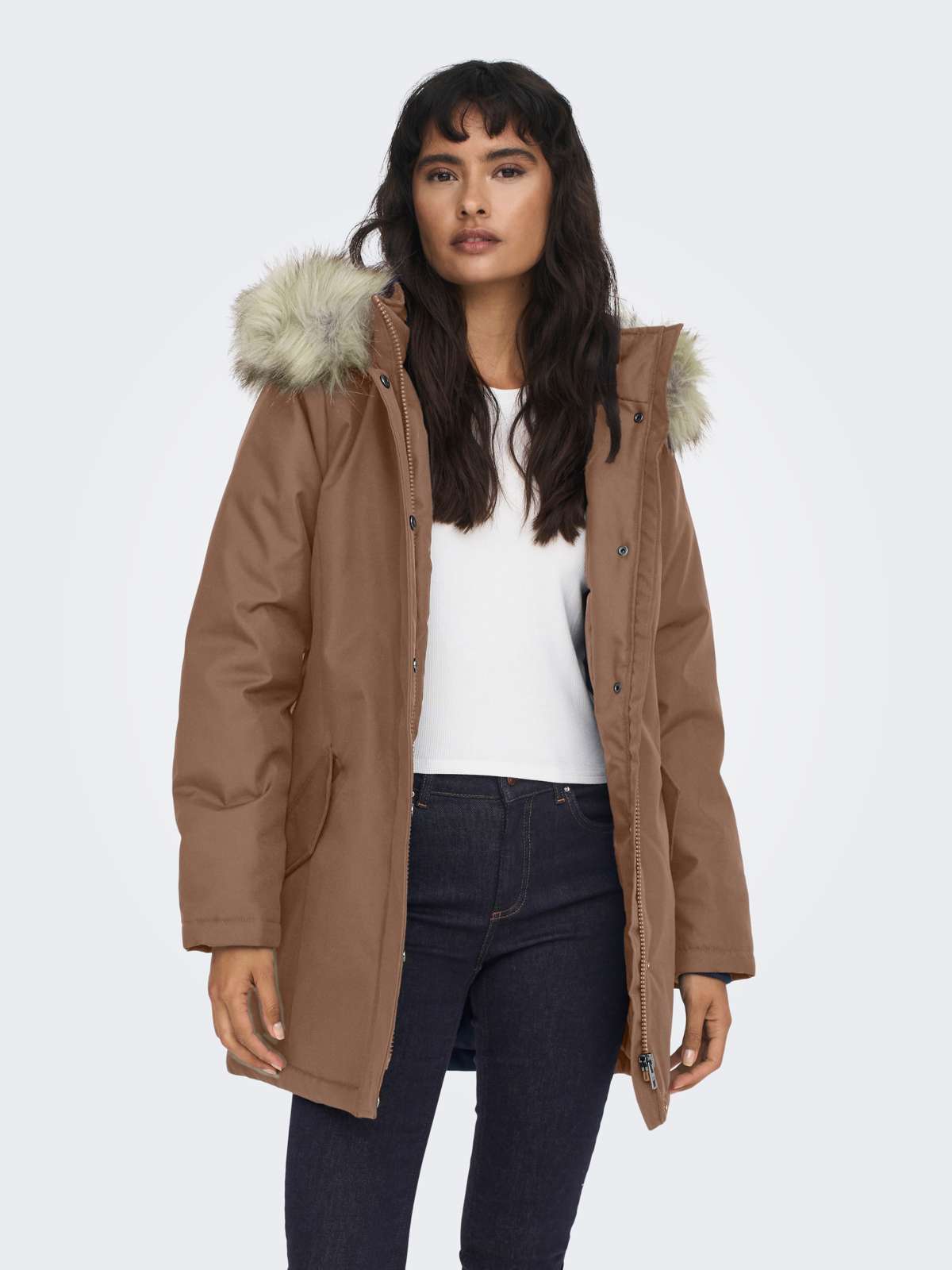 Парка с капюшоном ONLNEWKATY PARKA LIFE OTW CC
