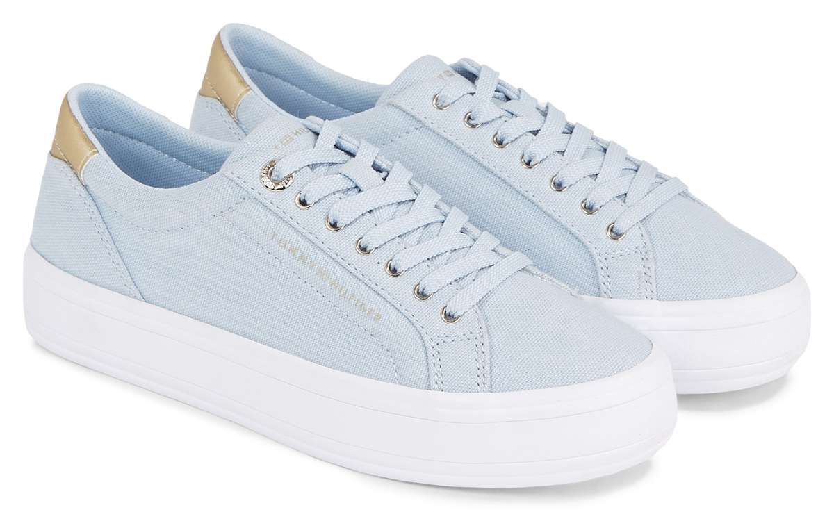 кроссовки на платформе ESSENTIAL VULC CANVAS SNEAKER