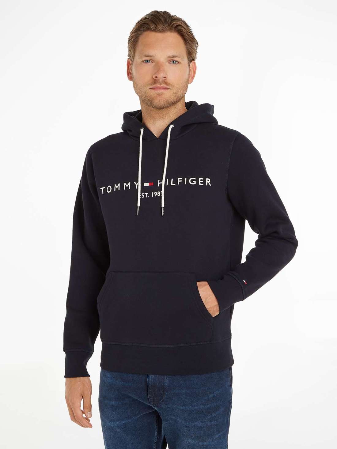 Толстовка с капюшоном TOMMY LOGO HOODY