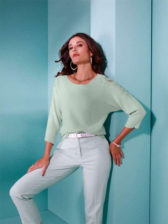 Свитер с круглым вырезом Pullover