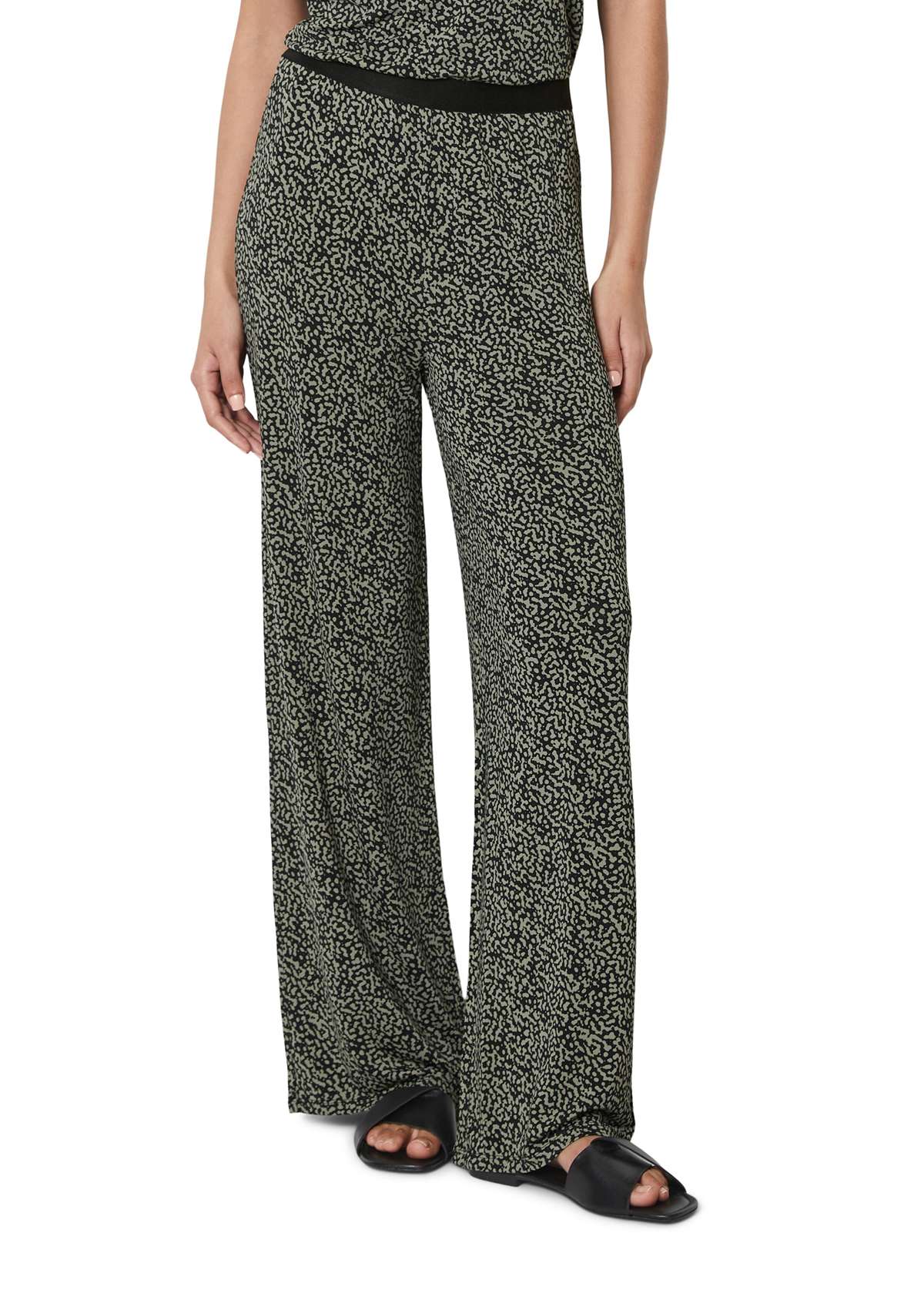 Брюки из джерси Mit Allover-Print