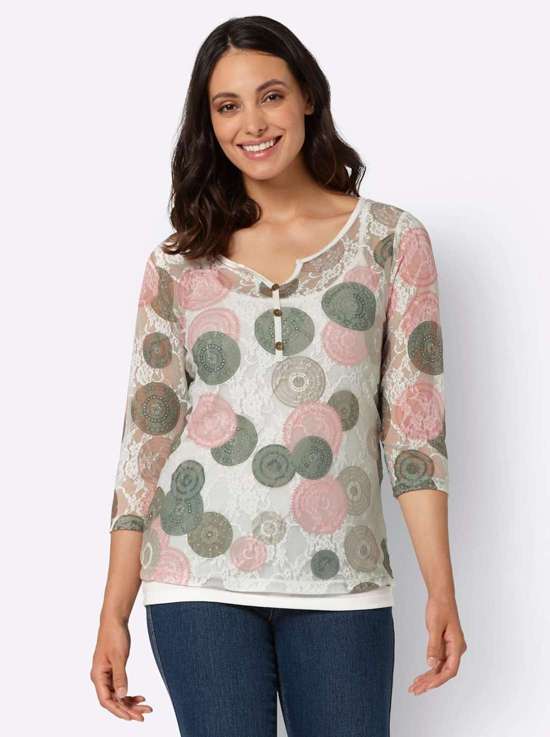 Кружевная рубашка Shirt + Shirttop