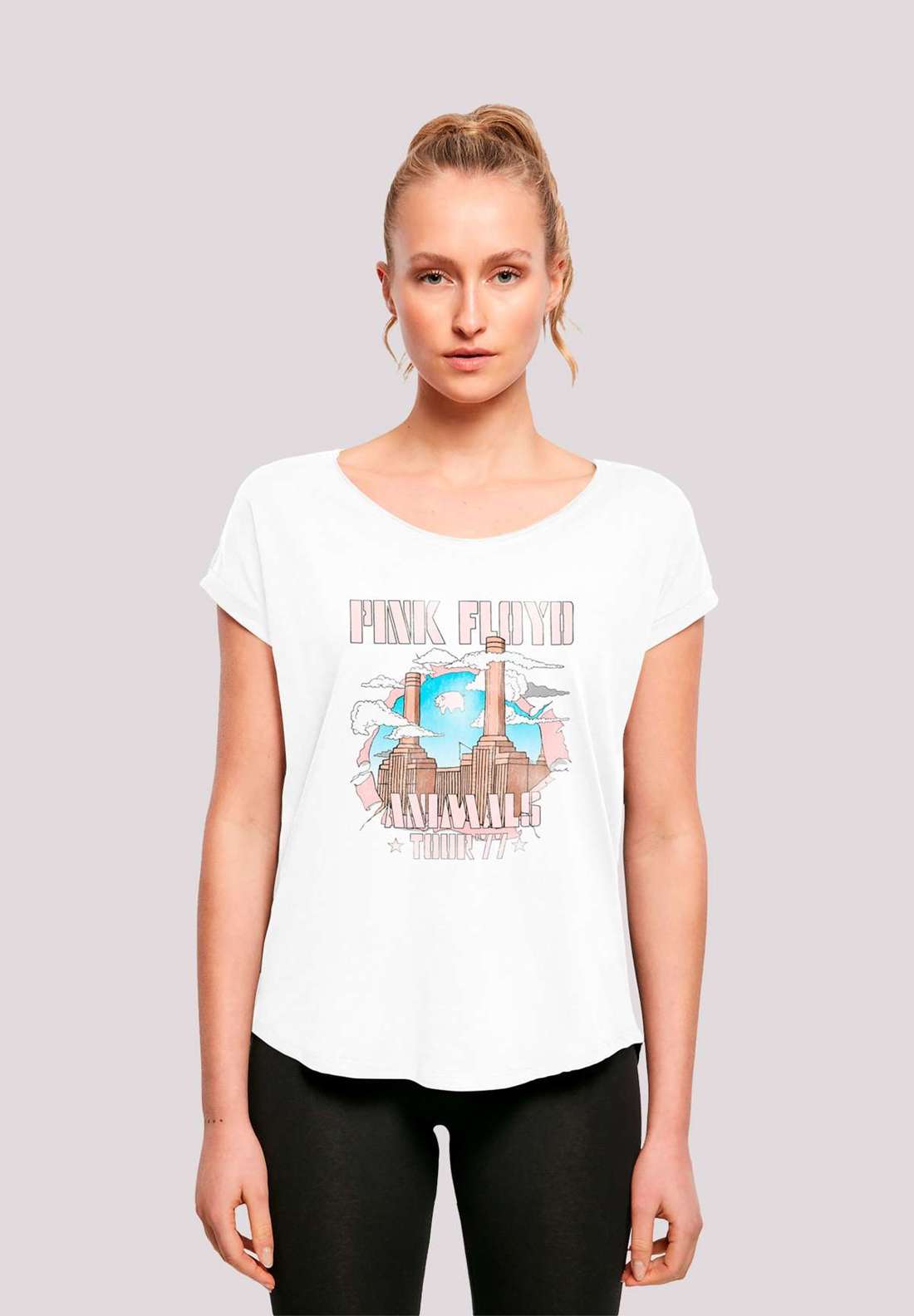 футболка Pink Floyd Animal Factory Ladies Long T-Shirt