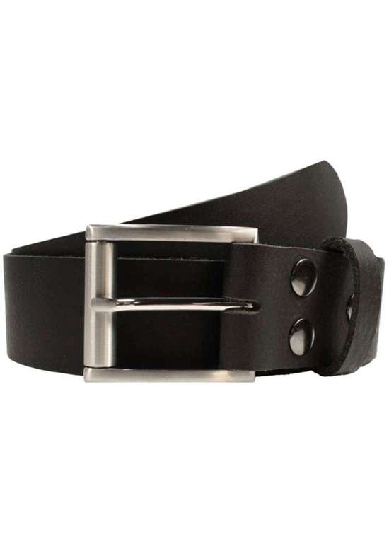 Кожаный ремень со сменной застежкой. Rollenschließe Einfach Satiniert