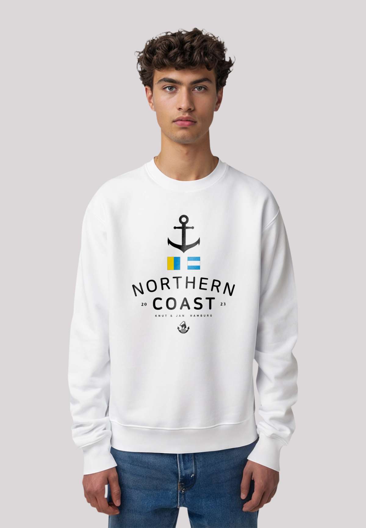 толстовка Nordsee Flaggen Knut & Jan Hamburg