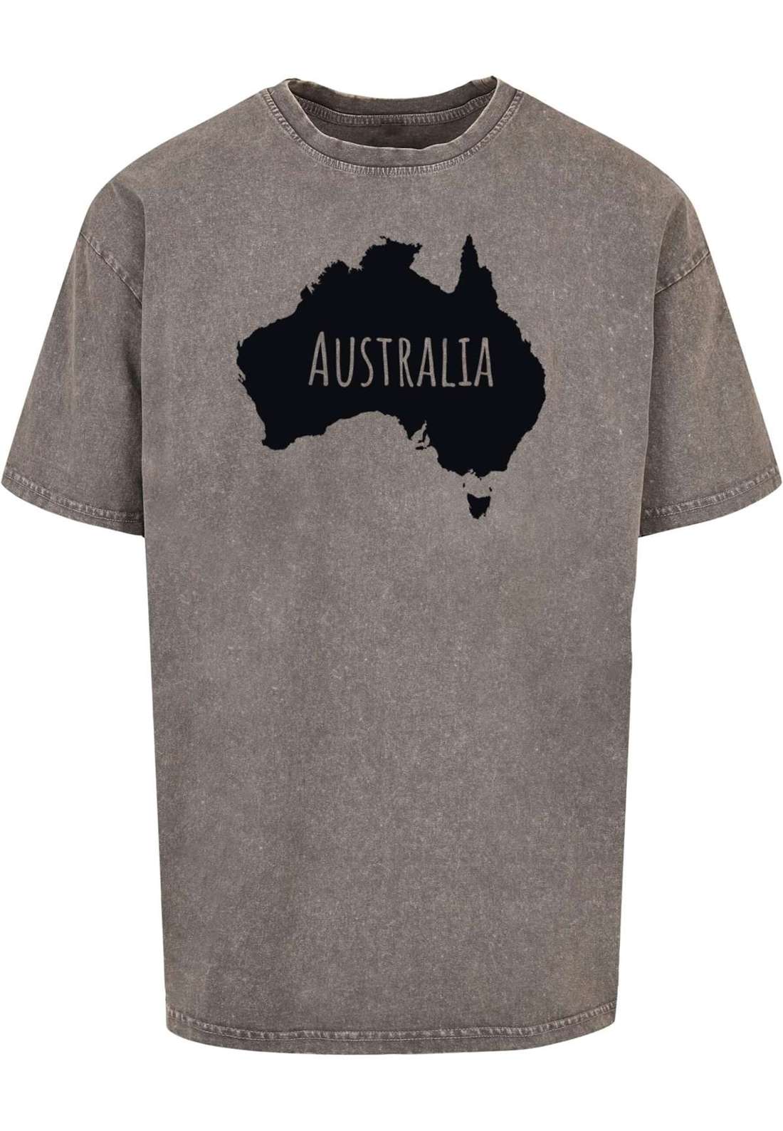 футболка Herren Australia Acid Washed Heavy Oversize Tee