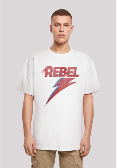 футболка David Bowie Rock Music Band Distressed Rebel