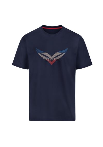футболка TRIGEMA T-Shirt mit gro?em Logo-Print