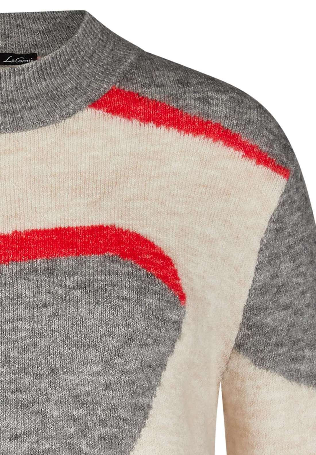 Вязаный свитер Abstrakter Strickpullover