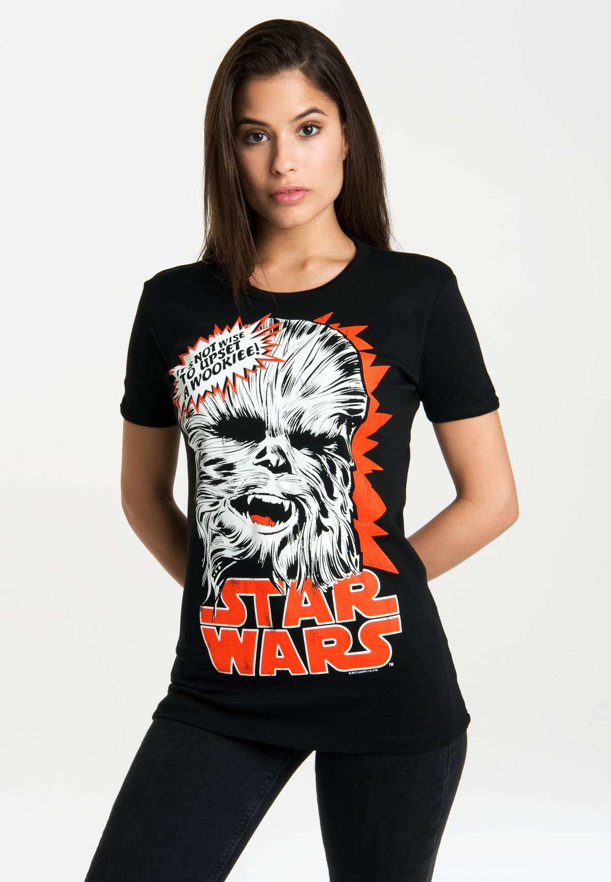 Футболка с лицензионным оригинальным дизайном Chewbacca