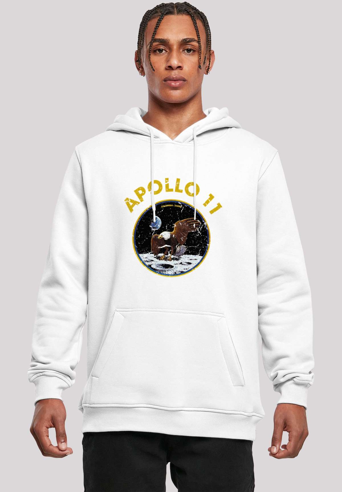 толстовка NASA Classic Mondlandung White