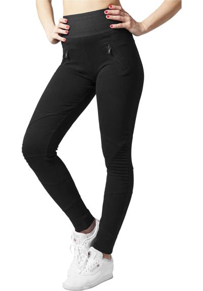 леггинсы Urban Classics Damen Ladies Interlock High Waist Leggings