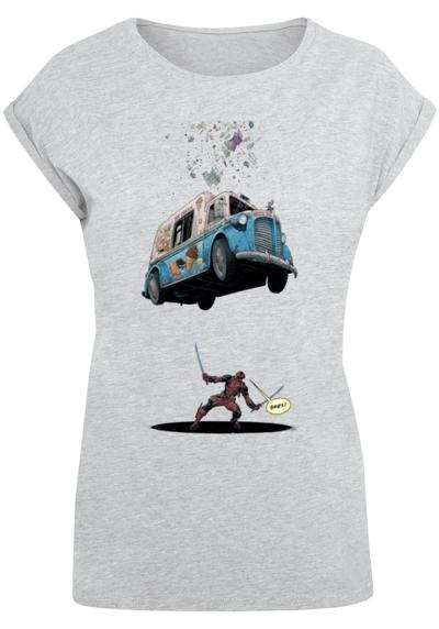футболка Damen Ladies Deadpool - Ice Cream T-Shirt
