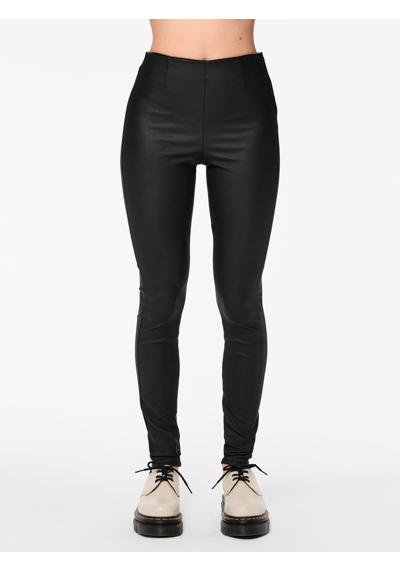 Брюки из искусственной кожи PCSKIN PARO HW COATED LEGGINGS/NOOS BC