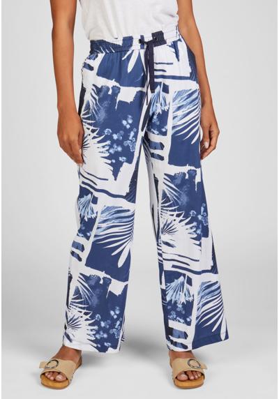 Брюки из джерси Gemusterte Stoffhose