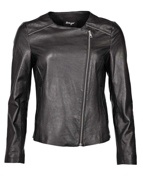 Кожаная куртка 42021103