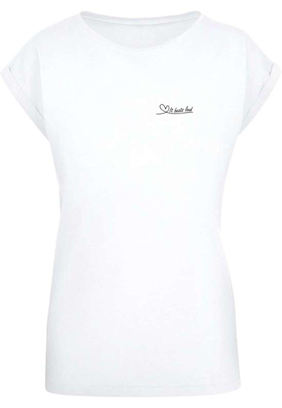 футболка Damen Ladies It Beats Loud Extended Shoulder Tee