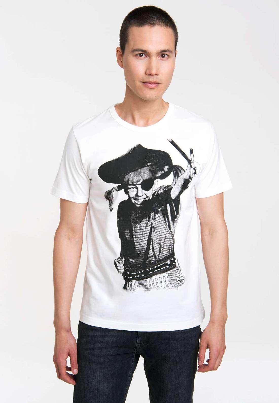 Футболка с классным принтом Pippi Langstrumpf - Pirat