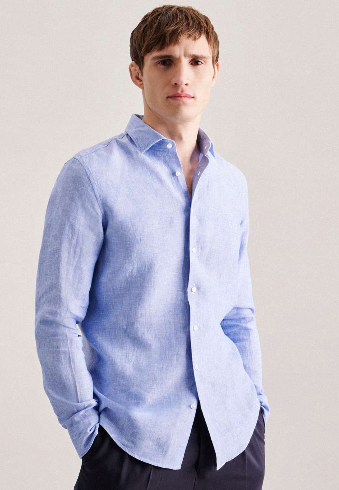 Деловая рубашка Slim